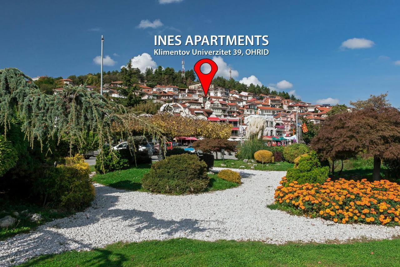 Ines Apartments Охрид Экстерьер фото
