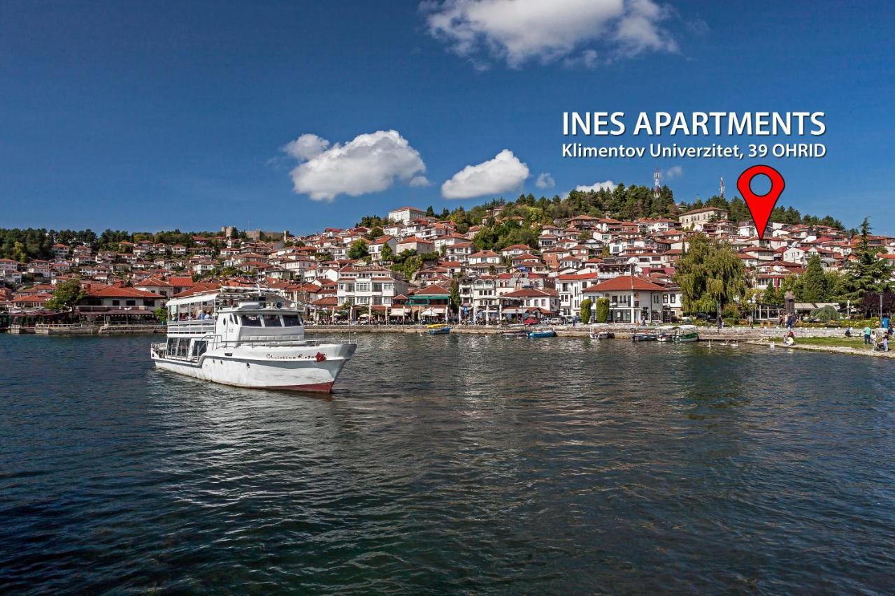 Ines Apartments Охрид Экстерьер фото